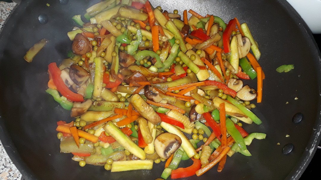 Овощи в азиатском стиле