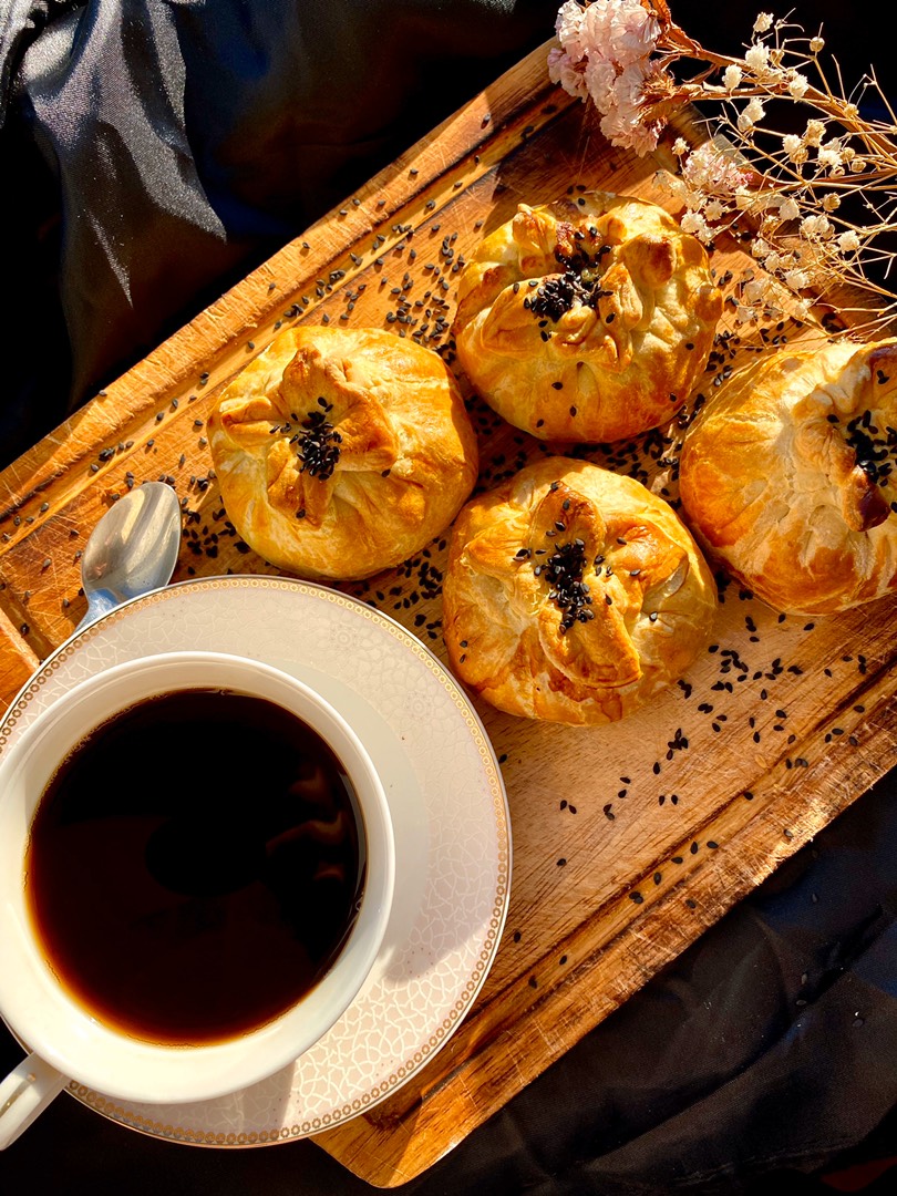 Жюльен в слоеном тесте 😊