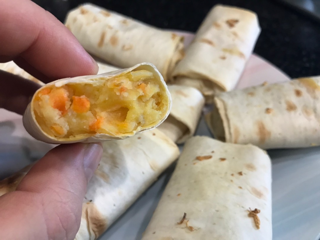 Лаваш с картофелем