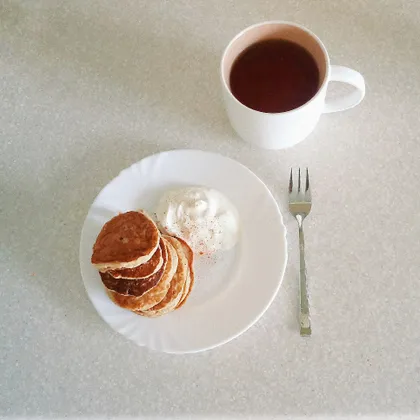 Банановые панкейки🥞 блинчики 🍌