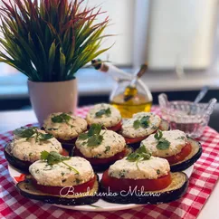 «Итальянская холодная закуска Антипасто» А-ля Капрезе. 🇮🇹