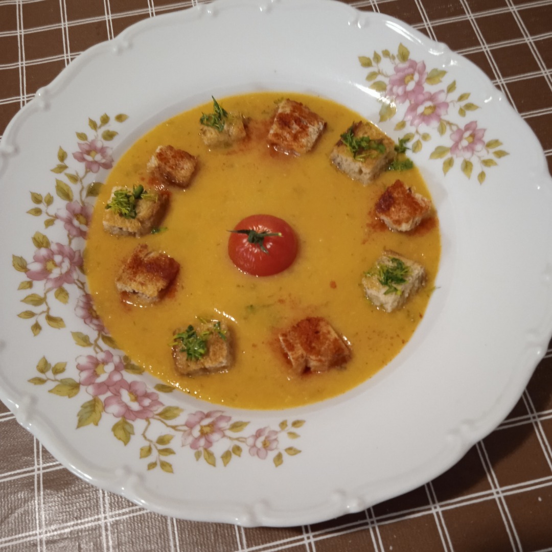 Суп-пюре с овощами
