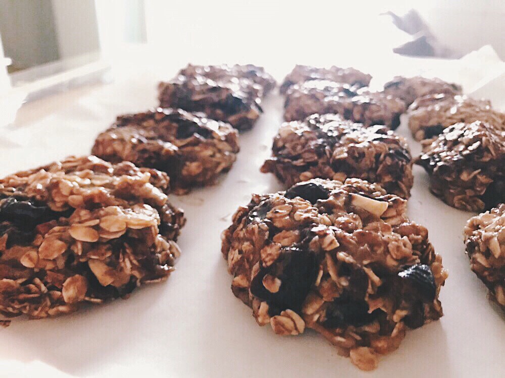 Овсяное печенье с черносливом и миндалём🍪