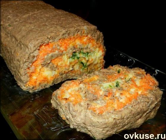 Печеночный рулет