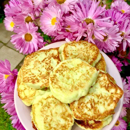 Оладьи из кабачков😋