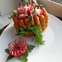 Салат с курицей