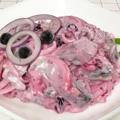 Сельдь в сметанно - смородиновом соусе. Вкуснейшая закуска | Herring in sour cream - currant sauce