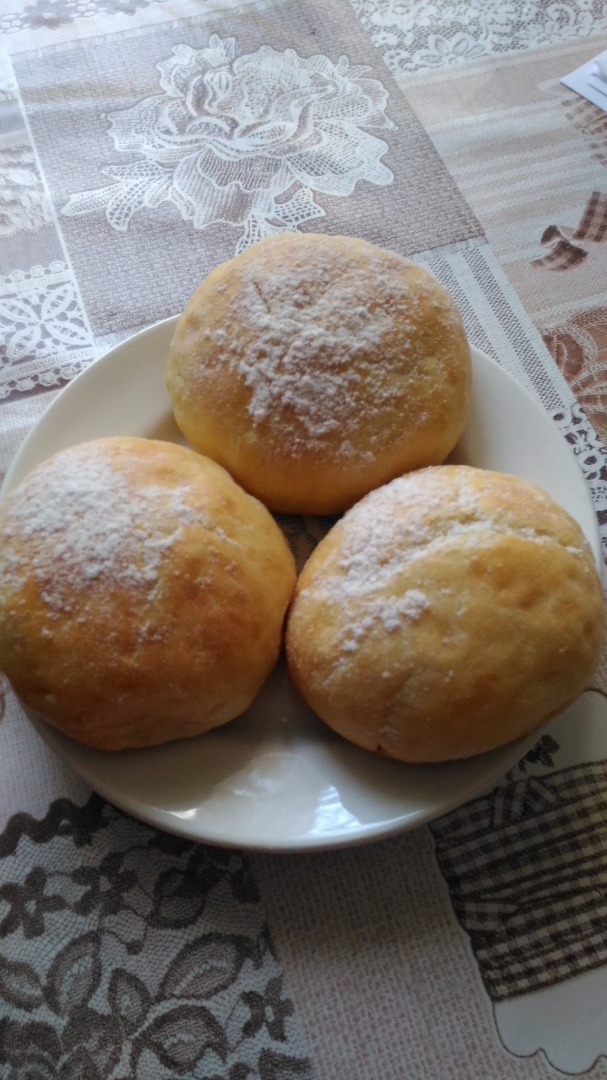 Пончики с вареной сгущенкой