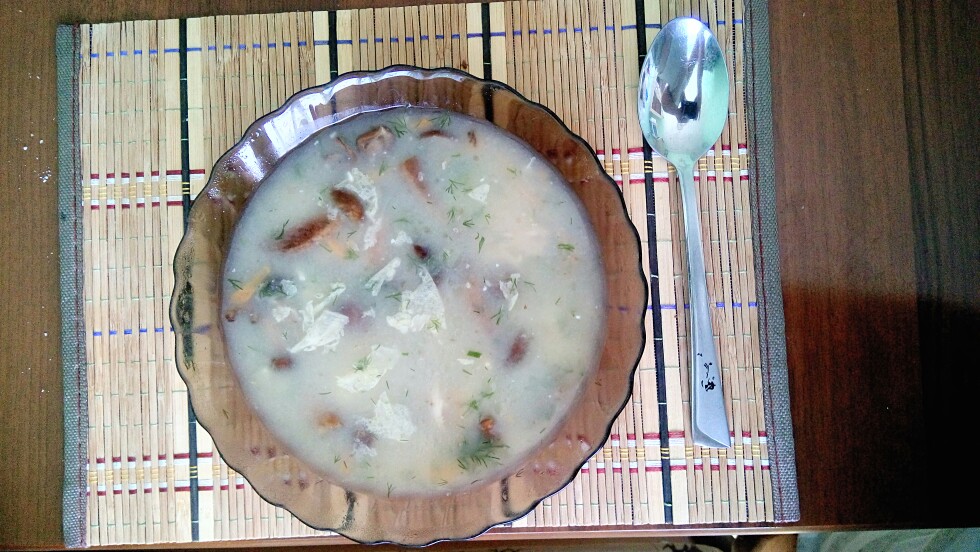 Грибной суп "Наслаждение"