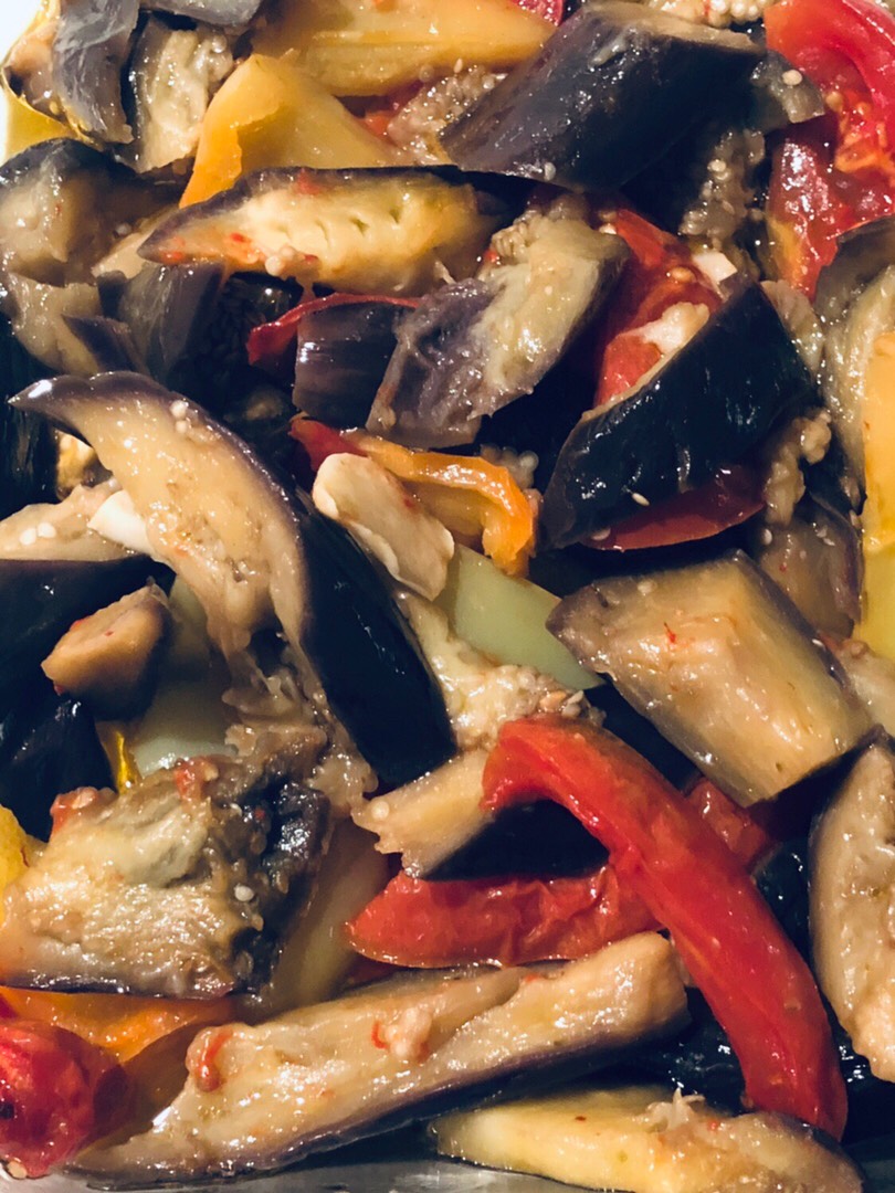 Баклажаны в микроволновке