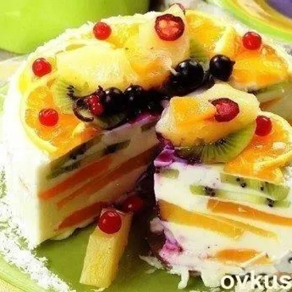 Творожный торт 'Волшебный'