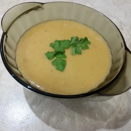 Крем - суп из чечевицы