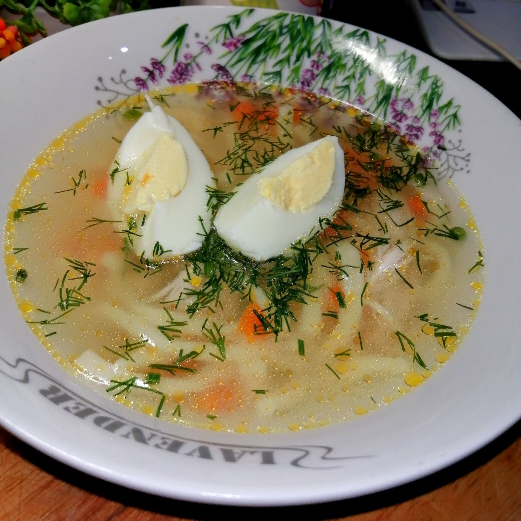 Лапшичный суп с зажаркой – пошаговый рецепт приготовления с фото