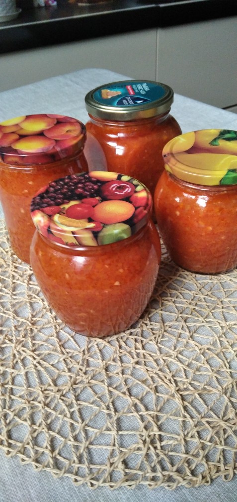 Аджика из кабачков