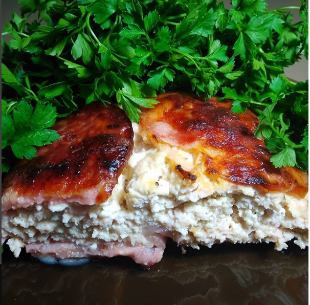 Куриный рулет с рикоттой