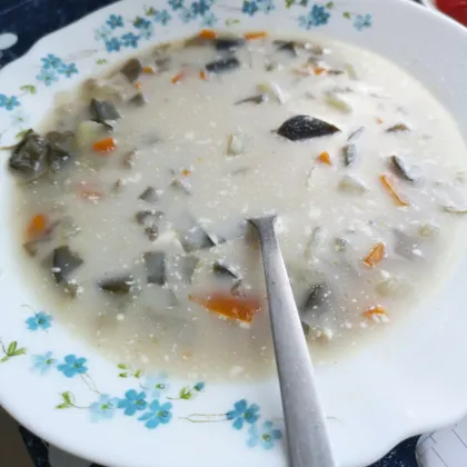 Овощной суп со вкусом лесных грибов