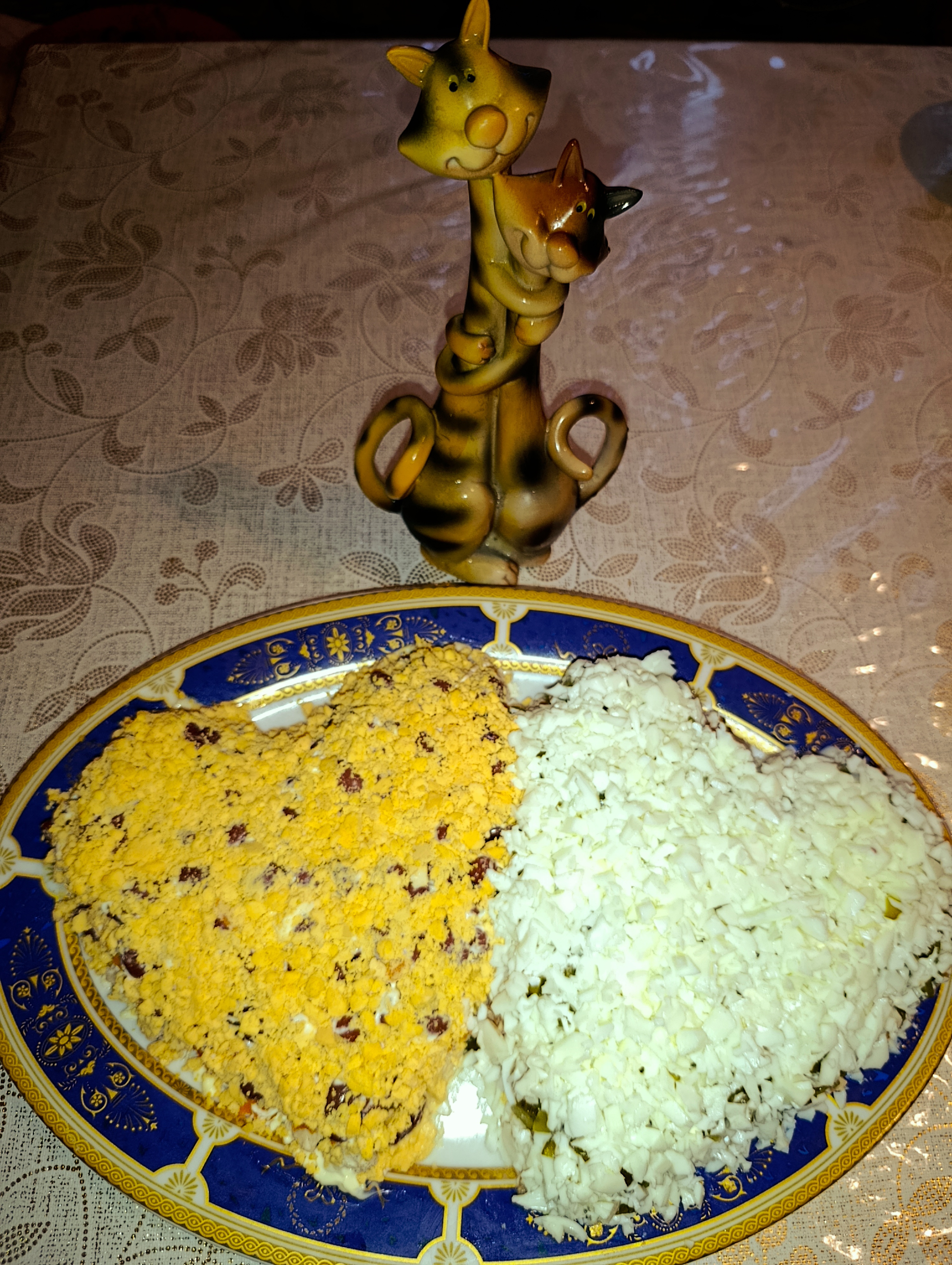 Салат "Сердца влюбленных"