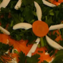 🥕Салат «Полянка»🥕🍊🥬