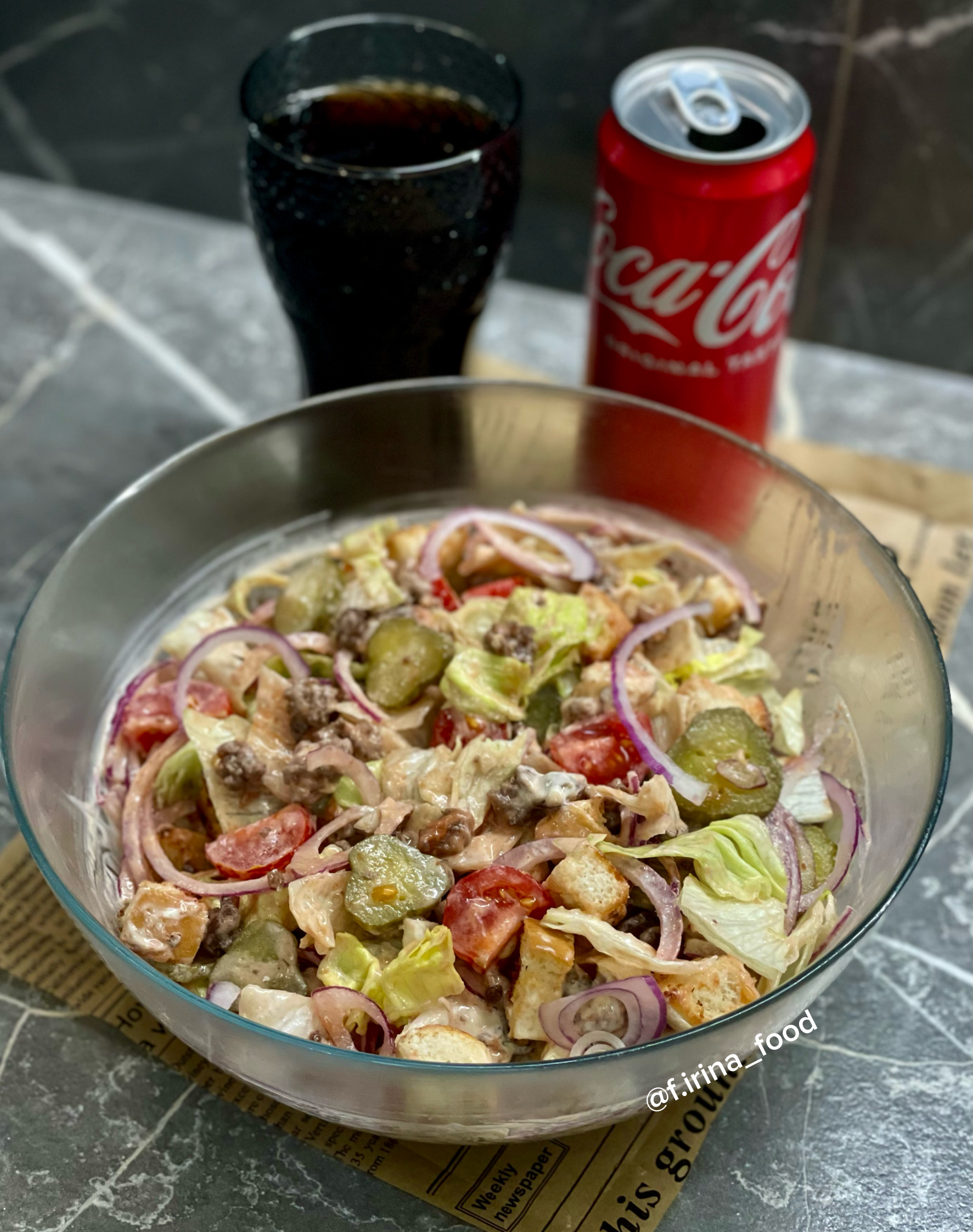 Салат Бургер 