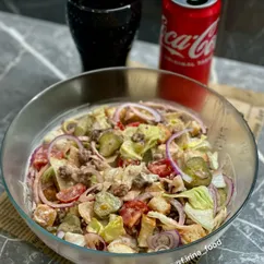 Салат Бургер 