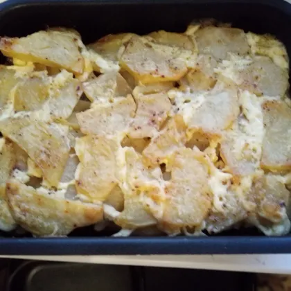 Картошечка с фаршем в духовке