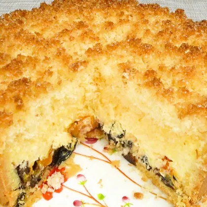 Очень вкусный, нежный и рассыпчатый пирог Кудряшкин | Very tasty, delicate and crumbling pie