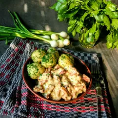 Лисички в сметане 🍄 Грибная подлива