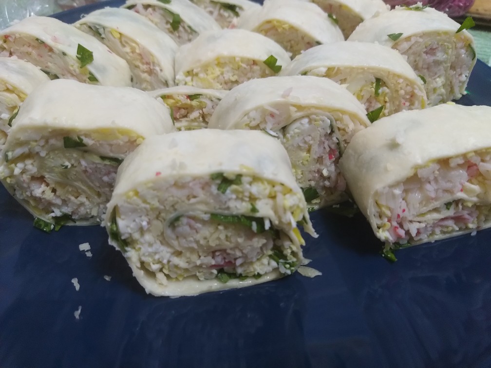 Рулеты закусочные
