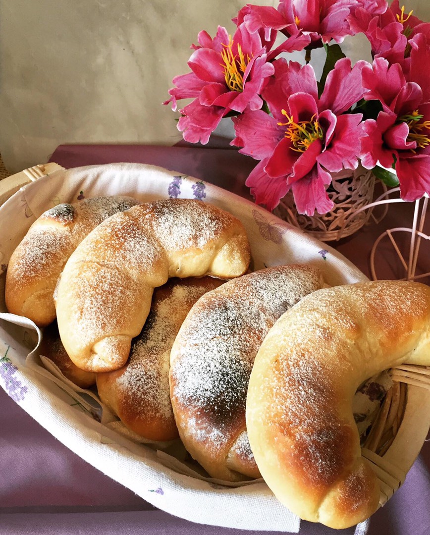 Рогалики с шоколадом!