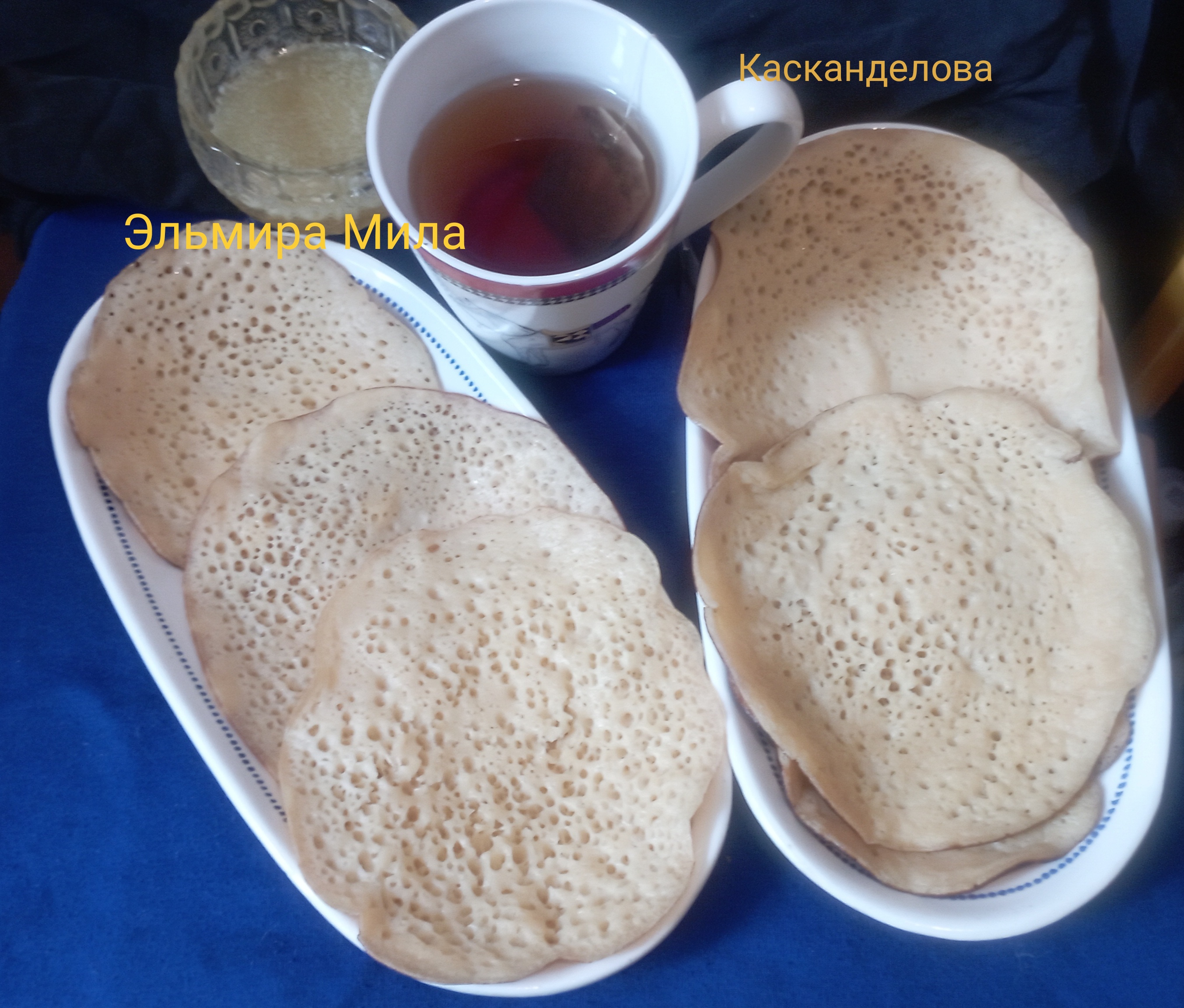 Марокканские блины "Багрир" на манке