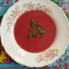 Борщ с кабачками ПП