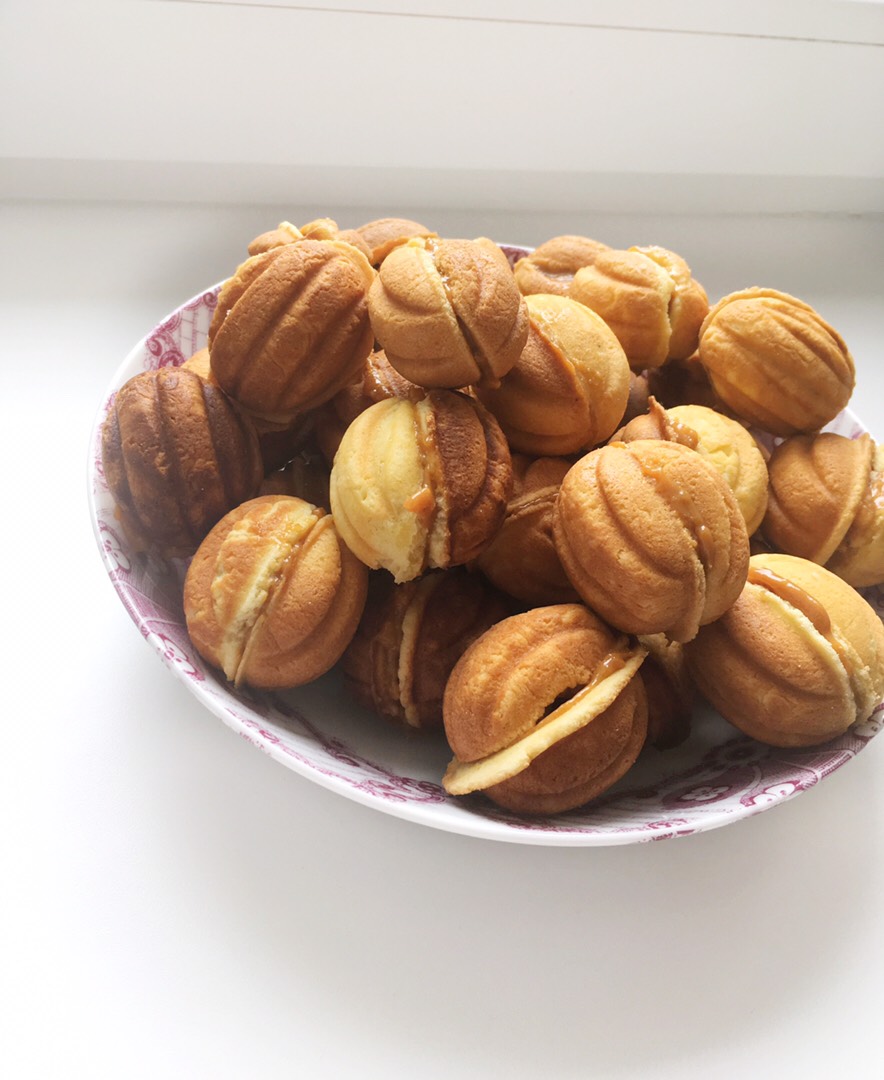 Орешки со сгущенкой - рецепт с пошаговыми фото | Меню недели