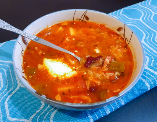 Постный ароматный суп из красной фасоли в мультиварке – пошаговый рецепт приготовления с фото