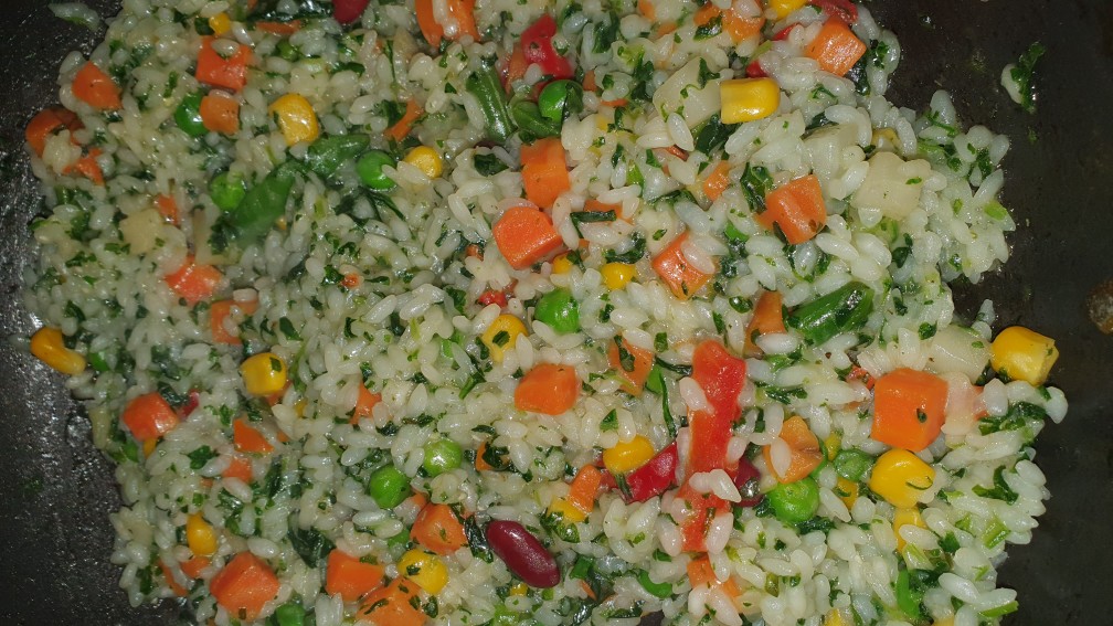 Каша рисовая а-ля ризотто