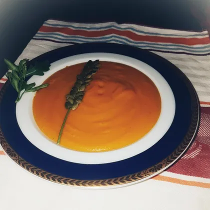 Суп-пюре из тыквы 🎃 'Золотая осень'