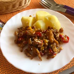 Куриное филе в азиатском стиле 🌶🌽🥢