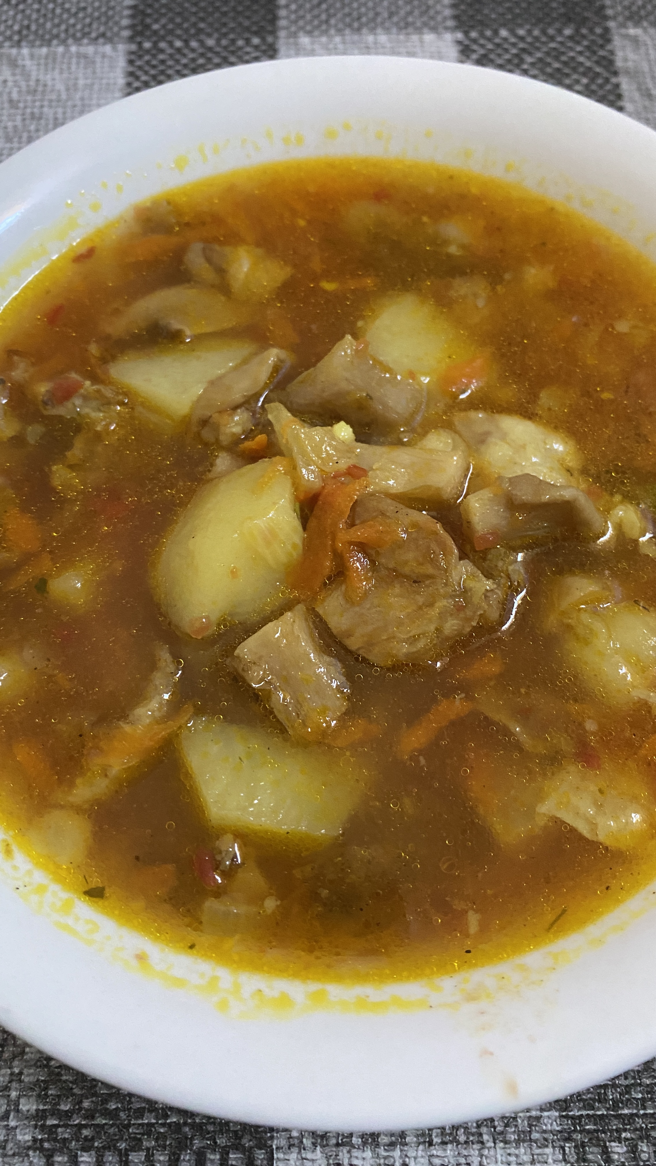 Суп из белого гриба🍲