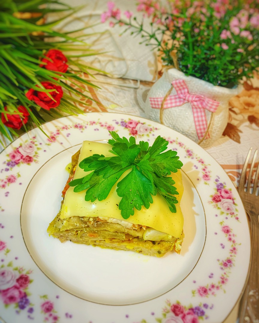 Мясная запеканка с овощами и макаронами - пошаговый рецепт с фото на Готовим дома