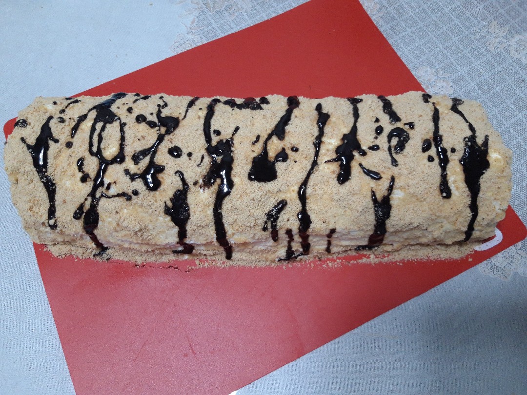 Рулет бисквитный