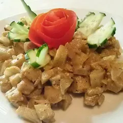 Баклажаны тушеные в сметане на сковороде с вкусом как у грибов