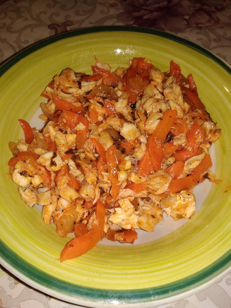 Треска под маринадом