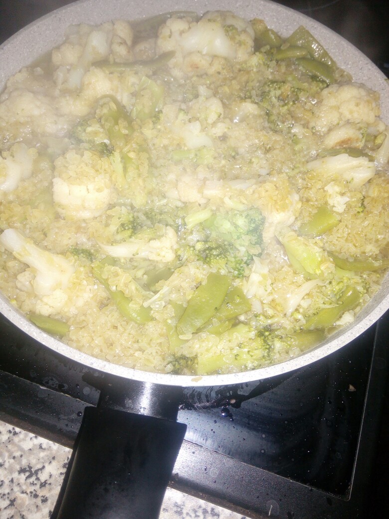 Булгур с овощами