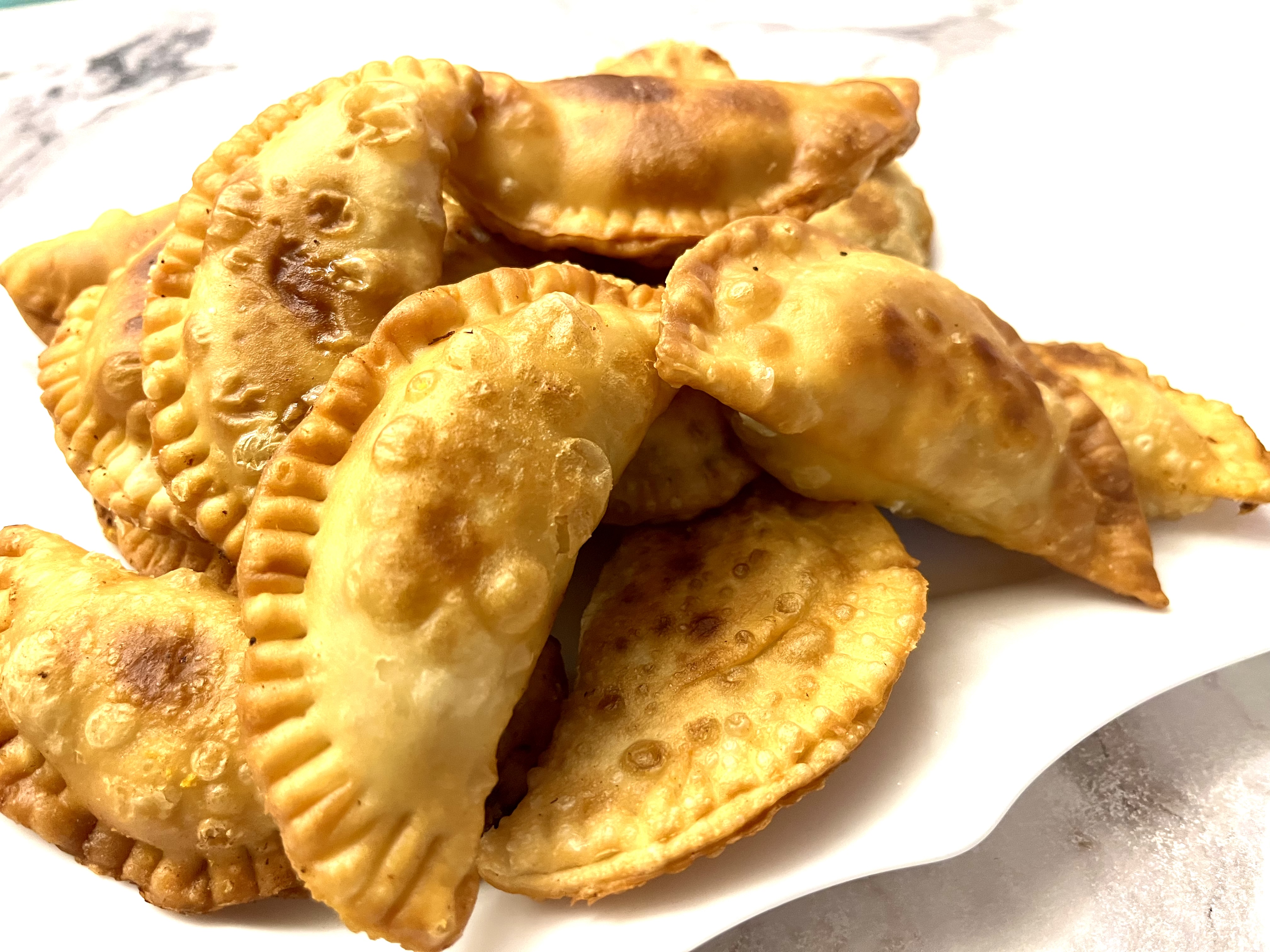 Постные пирожки с пряной тыквой