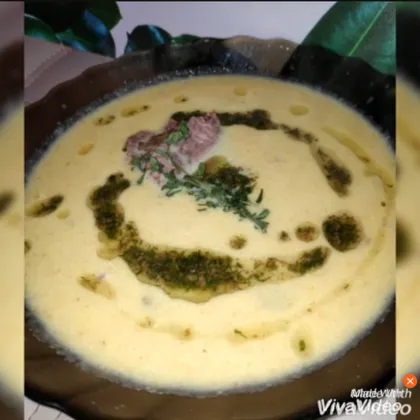 Суп-пюре овощной с говядиной