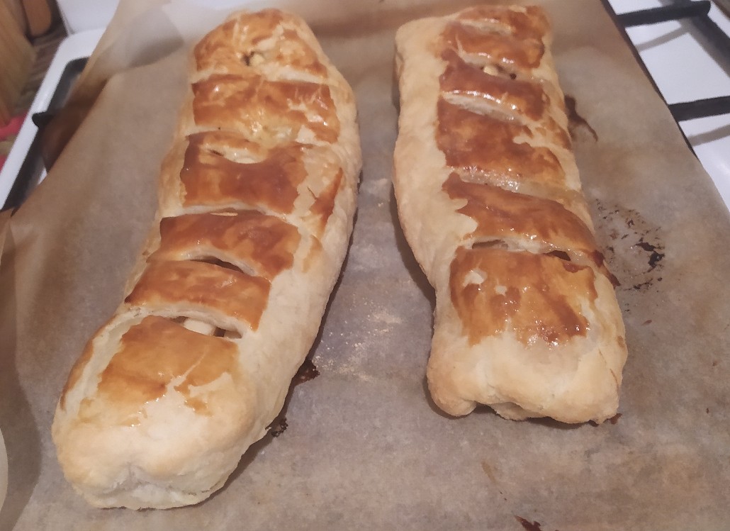 Штрудель с яблоками