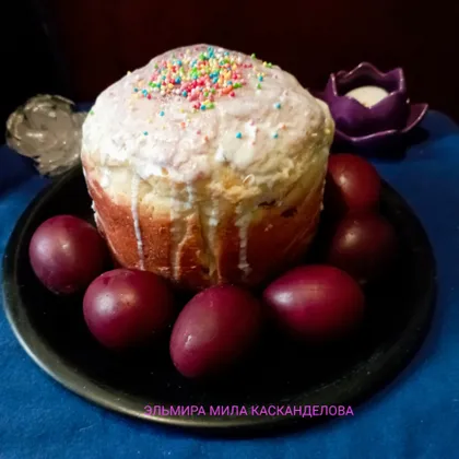 Кулич на сметане 