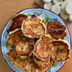 Творожно-кокосовые оладьи (пп рецепт) 🥥