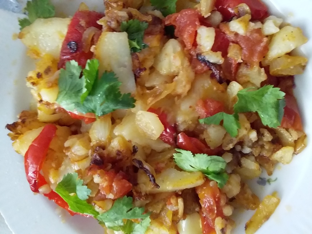 Картошка, тушеная с овощами "Не пожалеешь!"     