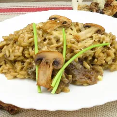 Ризотто с белыми грибами | Porcini мushroom risotto