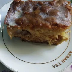 Яблочный влажный пирог🥮